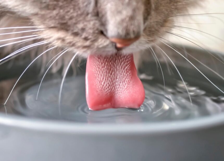Γιατί οι γάτες πίνουν τόσο λίγο νερό. Πώς θα την κάνεις να πίνει περισσότερο